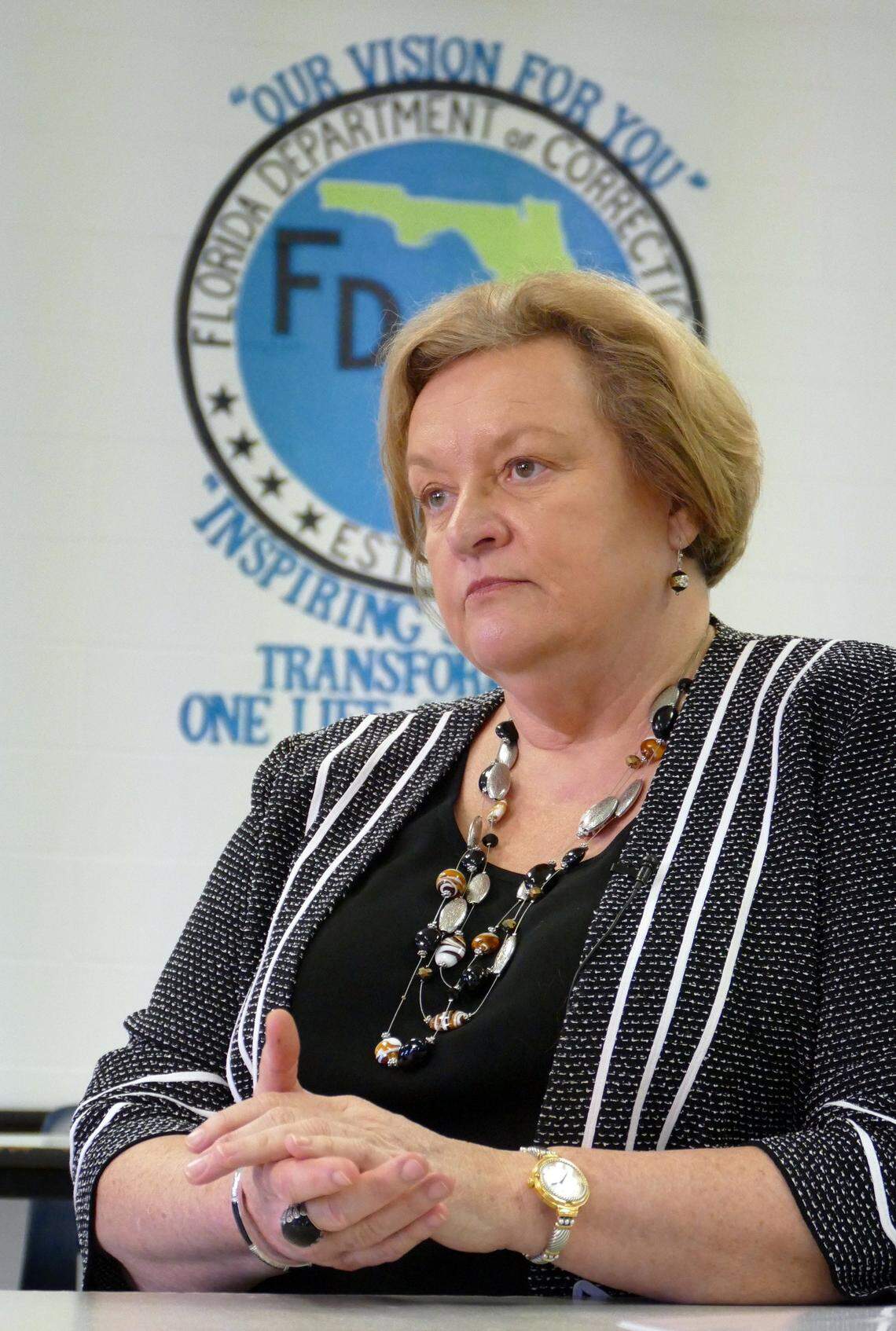 Florida Department of Corrections Secretary Julie Jones.