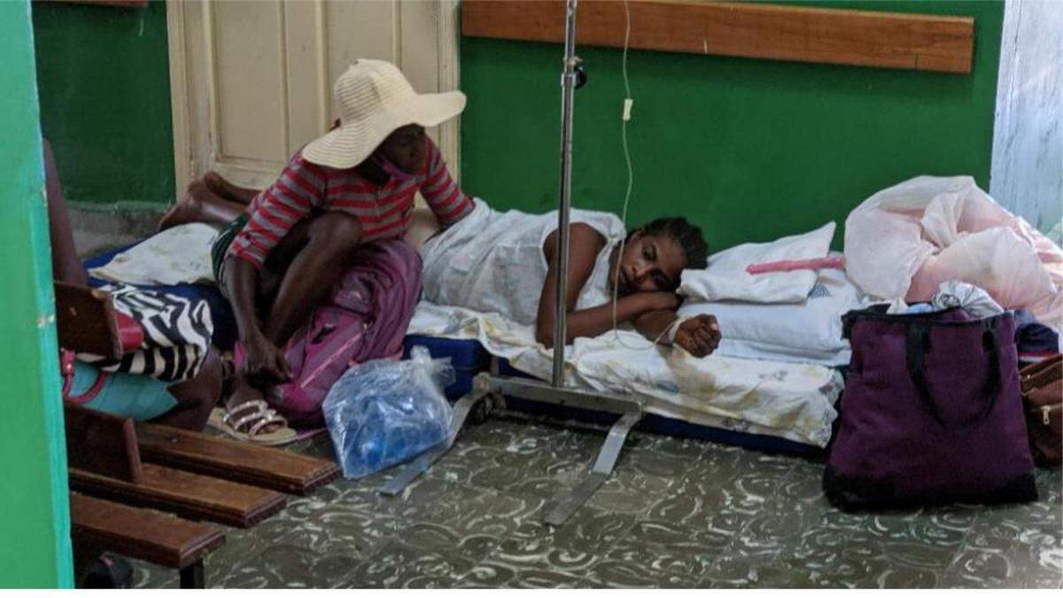 Patients in Haiti at the Higgins Brothers Surgicenter, a medical facility located about 7 miles from the border Haiti shares with the Dominican Republic east of Port-au-Prince. The hospital has started to curtail services due to the ongoing border closure by the Dominican Republic.