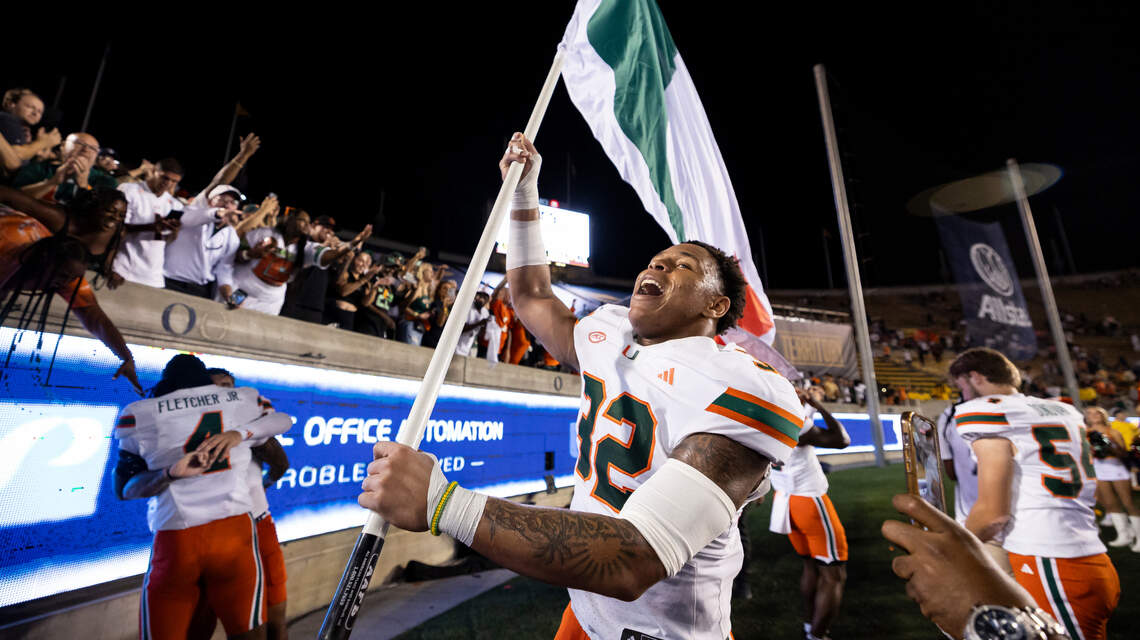 Cote: Don’t sleep on the Canes! No. 8 Miami’s 39-38 redeye win at Cal a comeback for the ages | Opinion