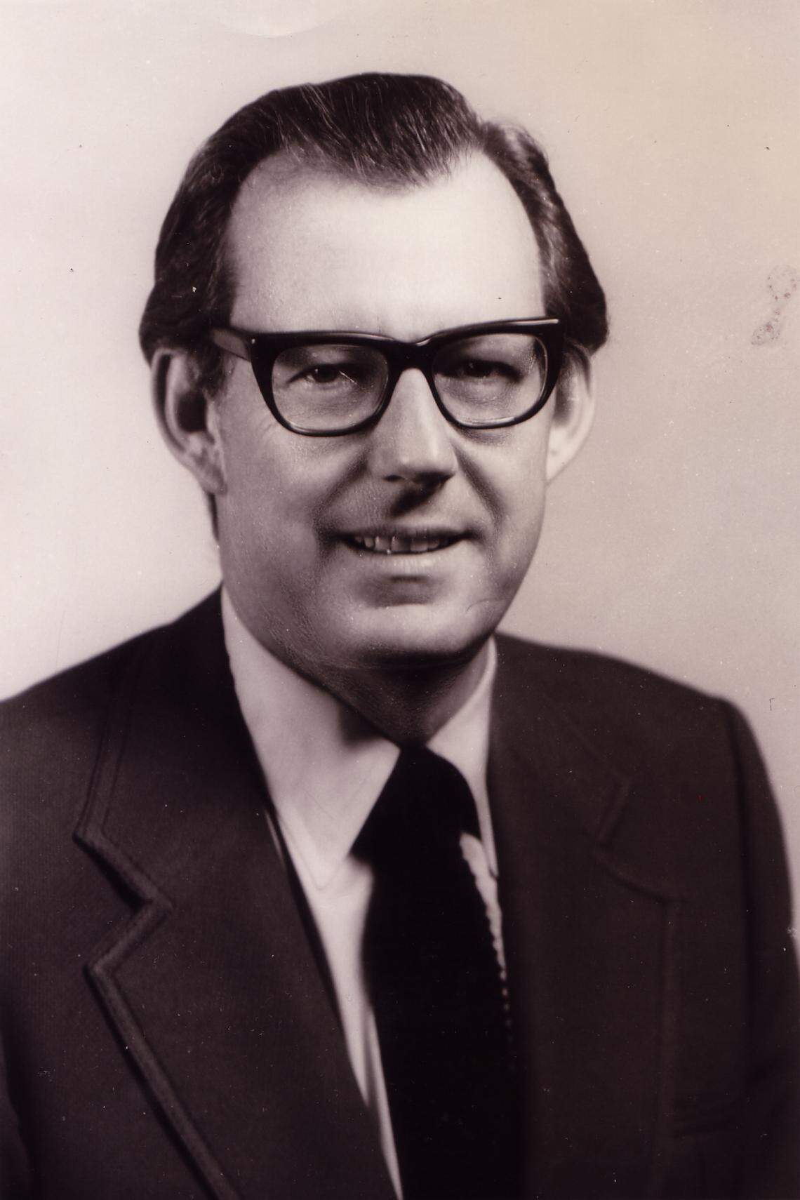 Dr. William Butler, vice president for student affairs at the University of Miami in a 1974 file photo.