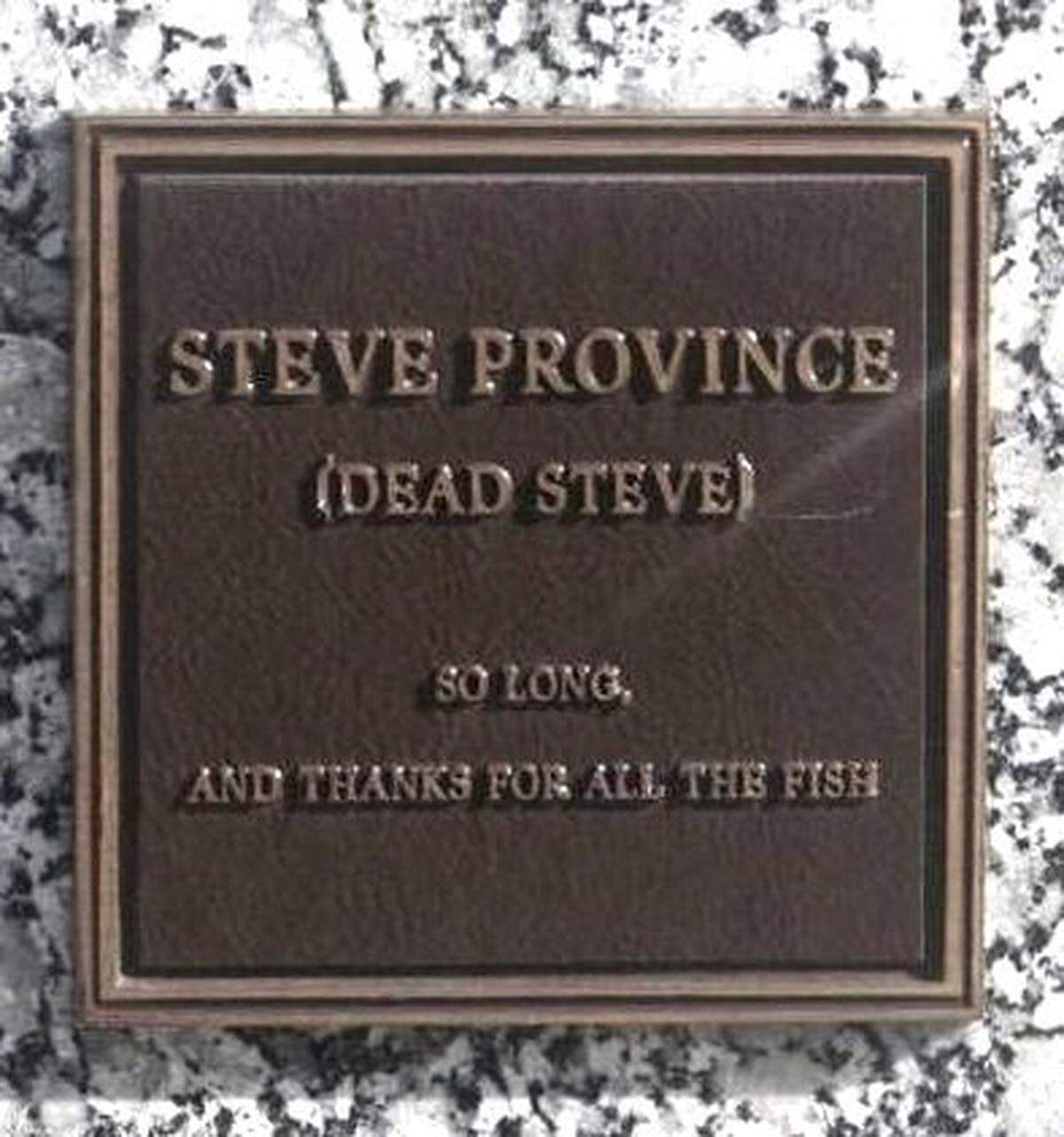 A humorous gravestone in Key West.