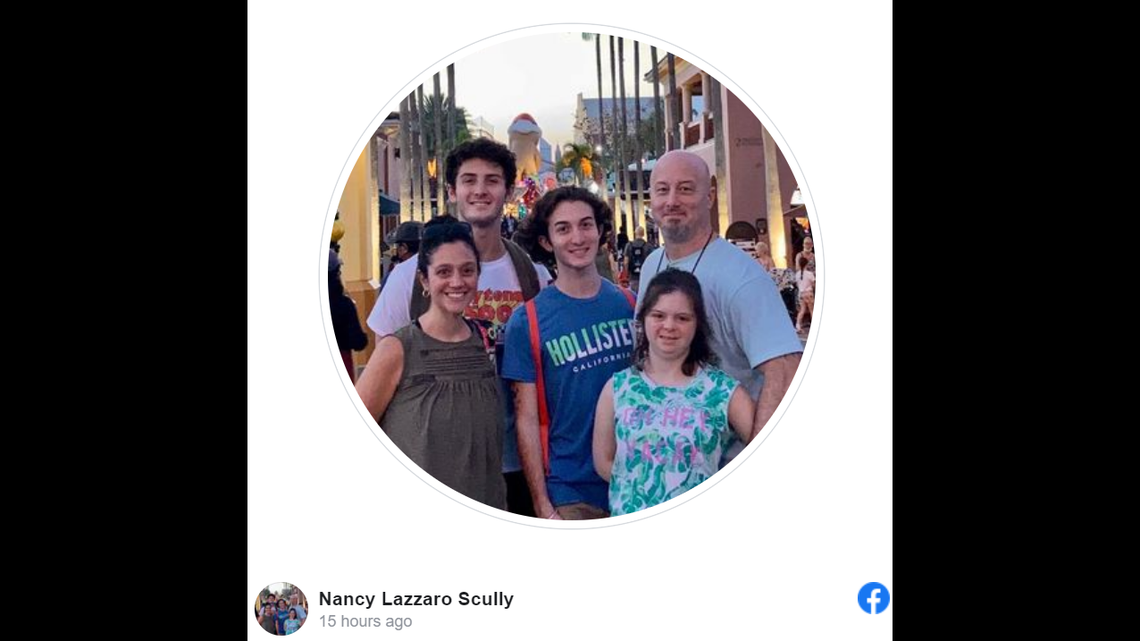 William “Bill” Scully, a beloved volleyball coach, school counselor and father to three, died after he was hit by a car that entered the shoulder of the highway, police and family say.