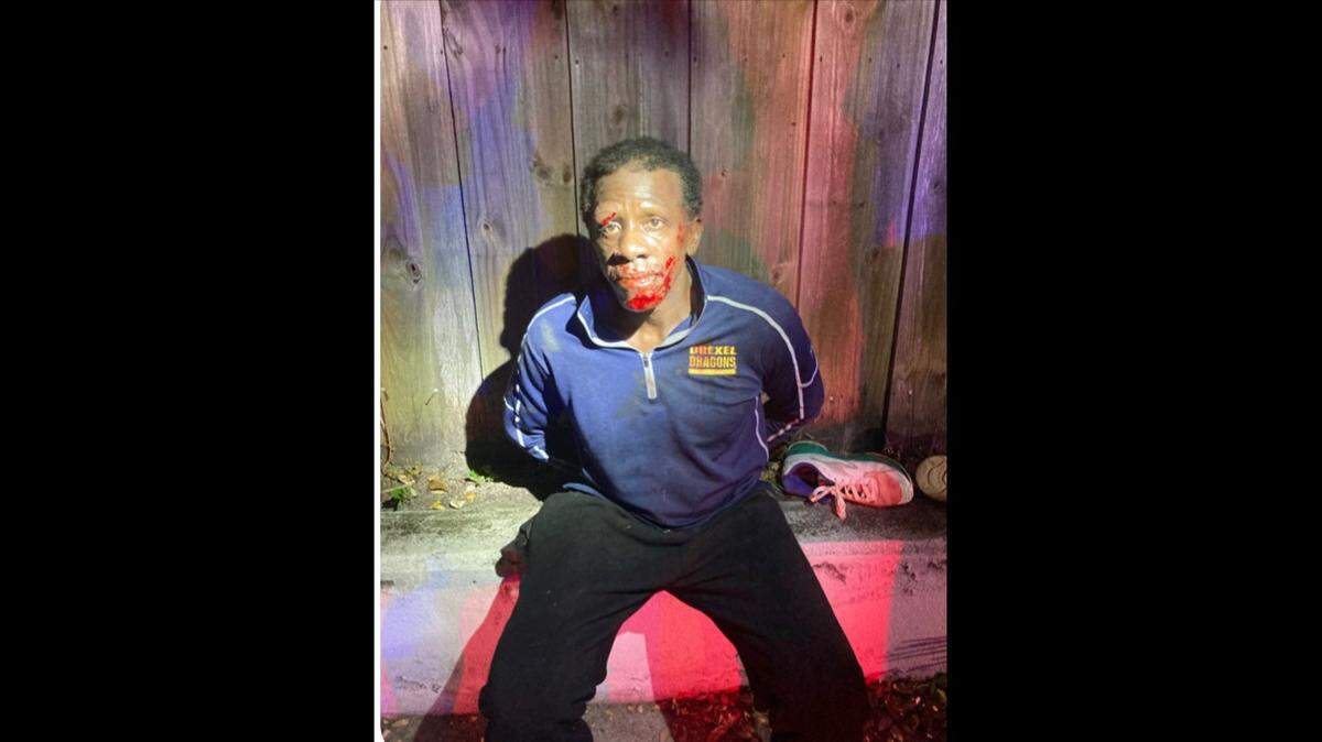 Daniel Hernandez after Thursday’s arrest by El Portal police