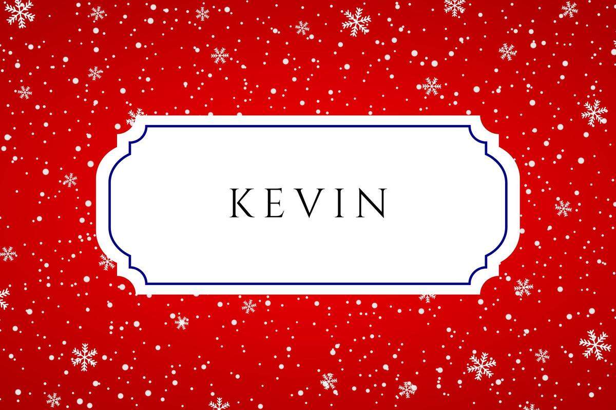 christmas baby names kevin