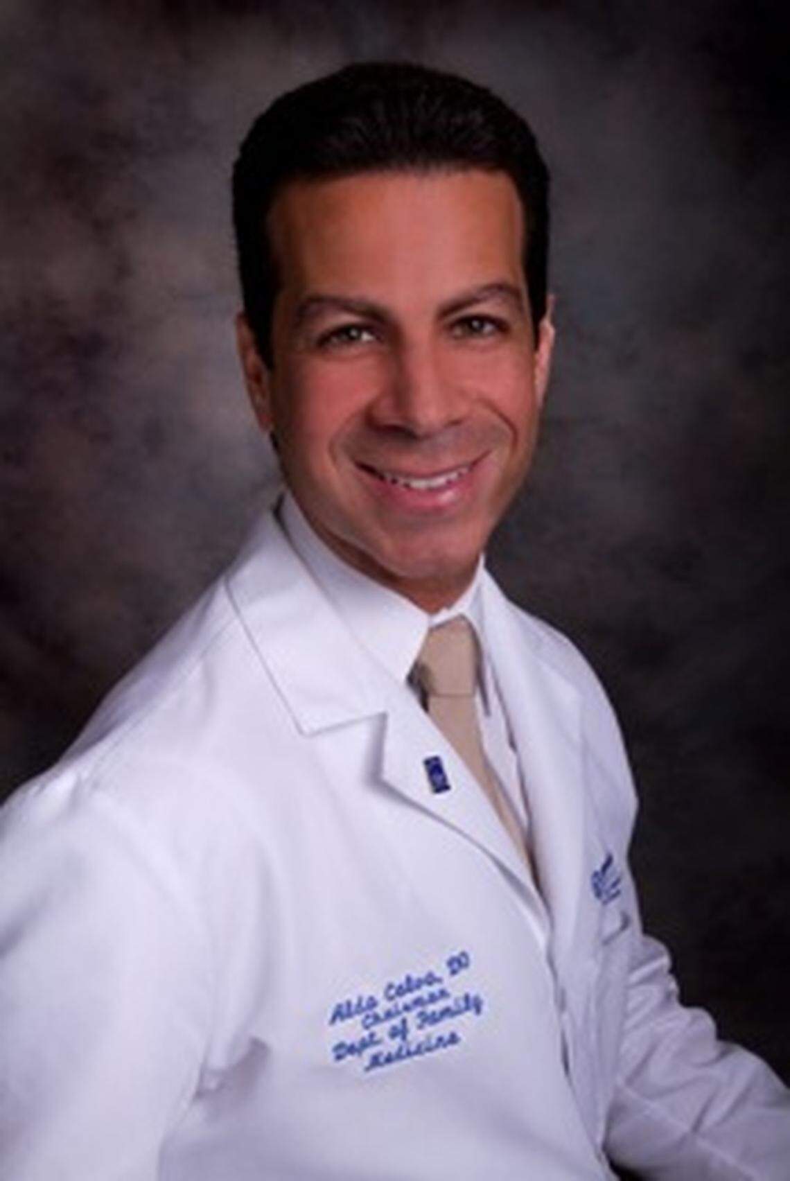 Dr. Aldo Calvo, medical director of Broward Health’s Community Health Services