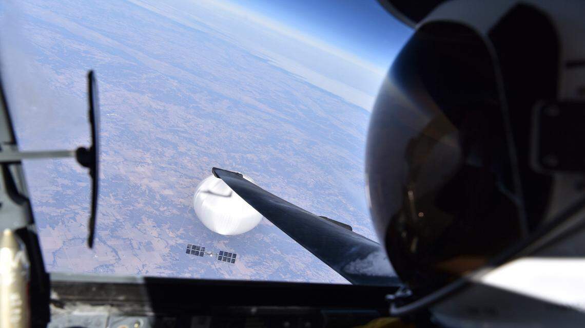 On Feb 3, a U.S. Air Force U-2 pilot looked down at the suspected Chinese surveillance balloon as it hovered over the central United States.