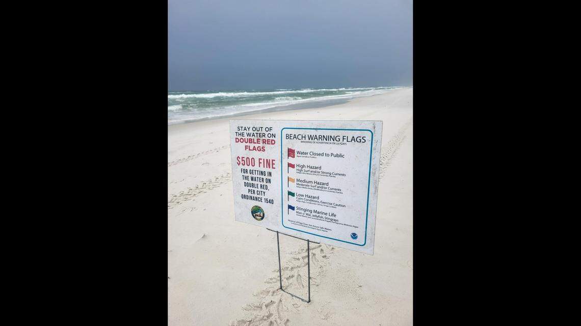 An Alabama man died on Father’s Day while rescuing his daughter from swift currents off a popular Florida beach, according to relatives.