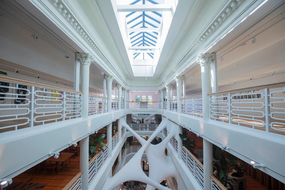 Main space at The Moore building to open to public in Design District on Monday September 30th., 2024.