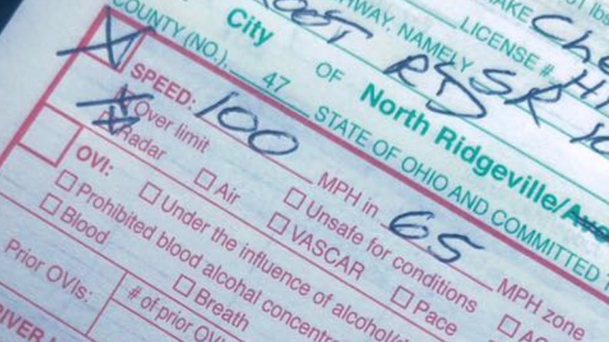 An officer with the North Ridgeville Police Department in Ohio wrote a letter on Facebook to an 18-year-old arrested for speeding at 100 miles per hour, telling him “you are not invincible” and to slow down.