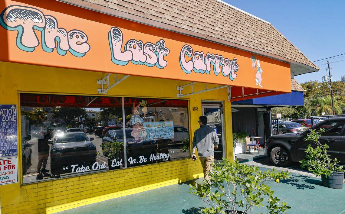The Last Carrot in Coconut Grove is closing. Its last day of service is Saturday, Feb. 7.