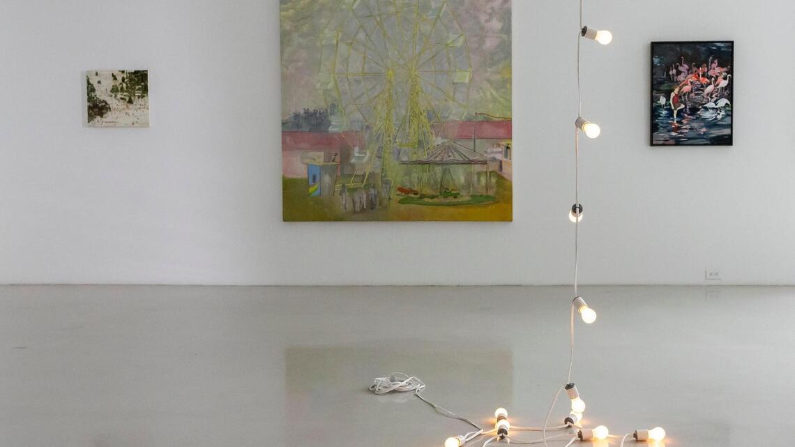 A $13 million string of lights? See some of the art that sold in the de la Cruz auction