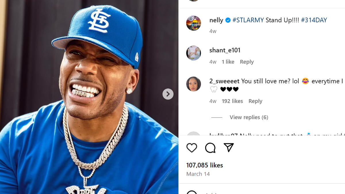 Nelly/Instagram screenshot