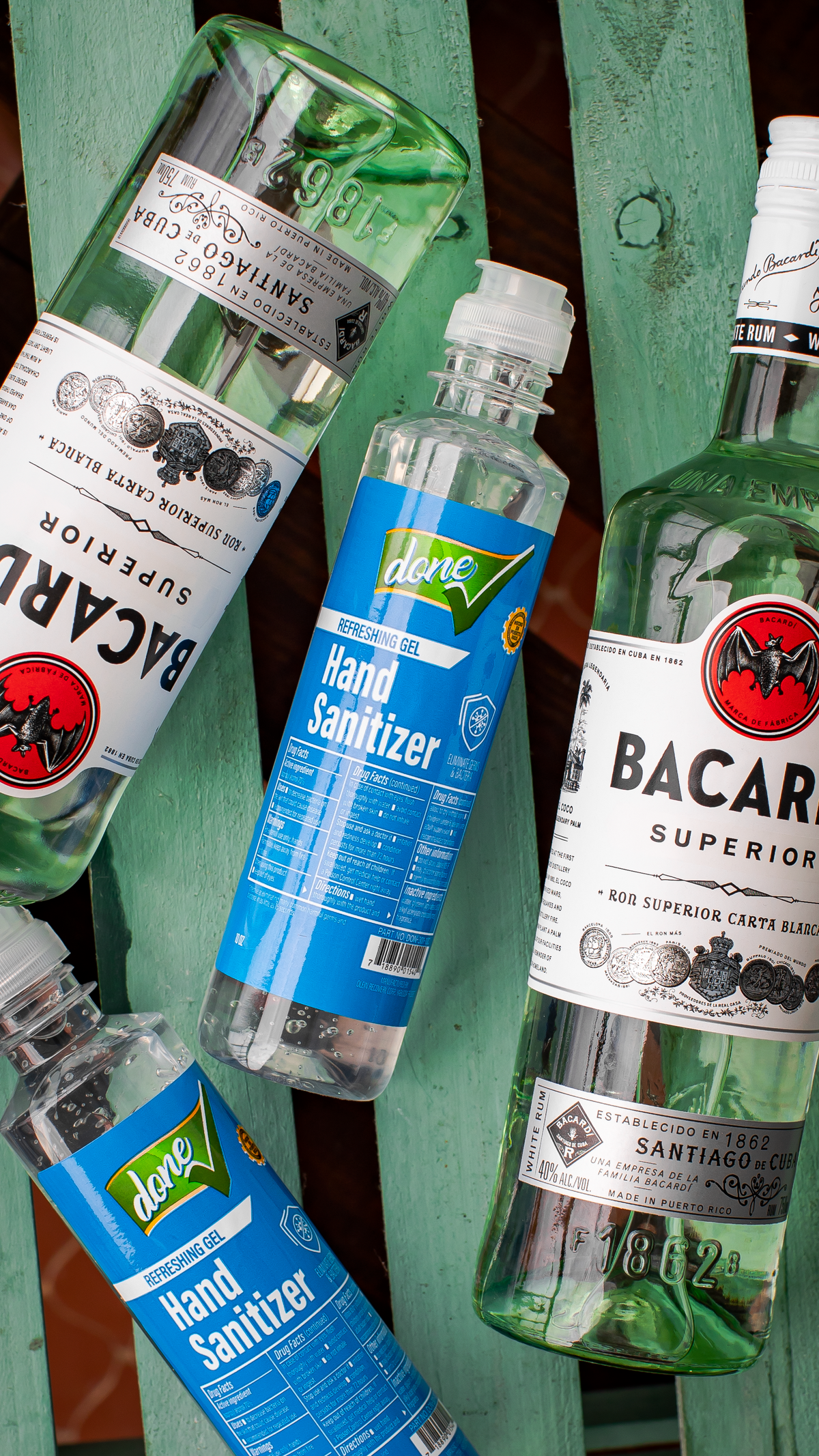 The Bacardi rum company in Puerto Rico, which produces 200 million bottles of rum a year, is tweaking its production line to produce ethanol used in hand sanitizers, amid the global COVID-19 crisis.