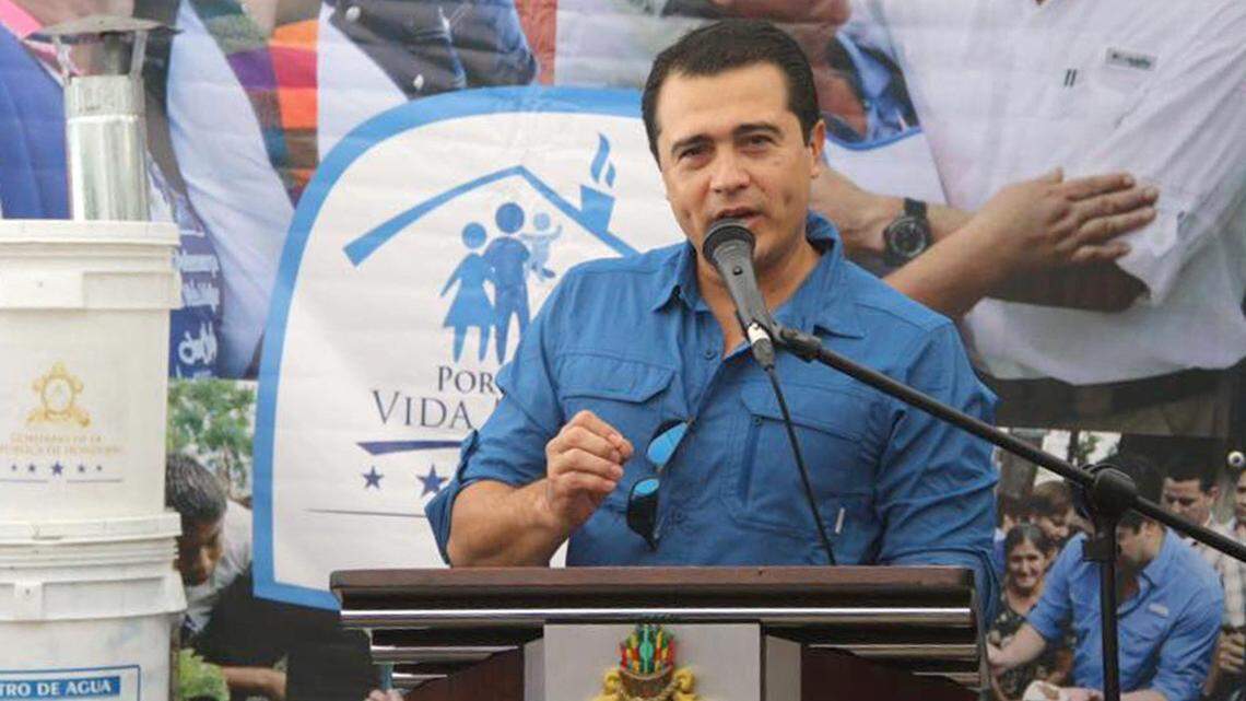Juan Antonio Hernandez, shown here, the brother of Honduran president Juan Orlando Hernandez, was detained by federal agents in Miami on Friday for “conspiring to import cocaine” and “related weapons offenses,” according to the U.S. attorney’s office for the Southern District of New York.