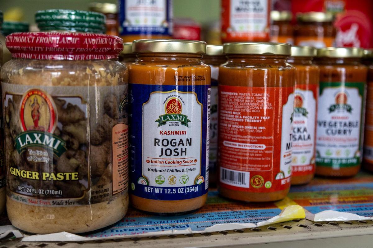 Some of the items for sale at the Indo American Store in West Kendall.
