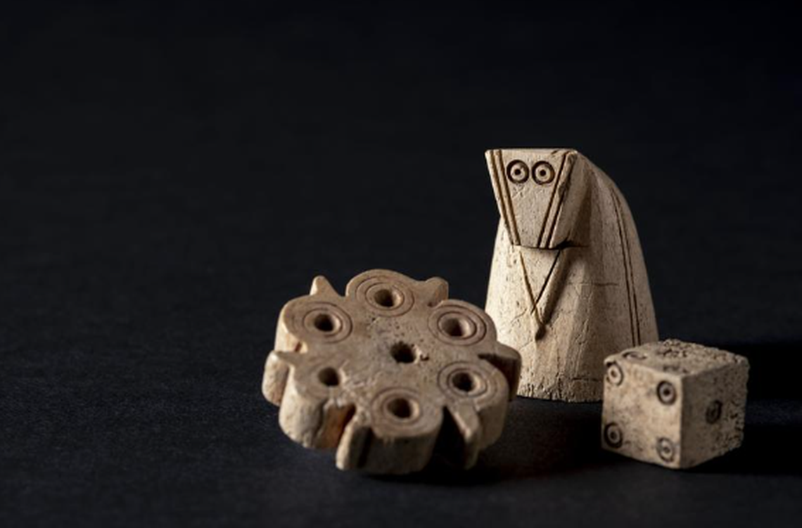 Middle Age game pieces were discovered in a castle in southern Germany lost to time.