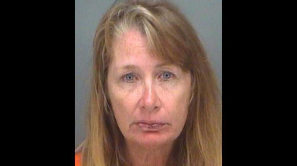 Victoria Lynn Morley’s May 31, 2019 booking photo on a disorderly conduct charge at a St. Petersburg axe-throwing bar.