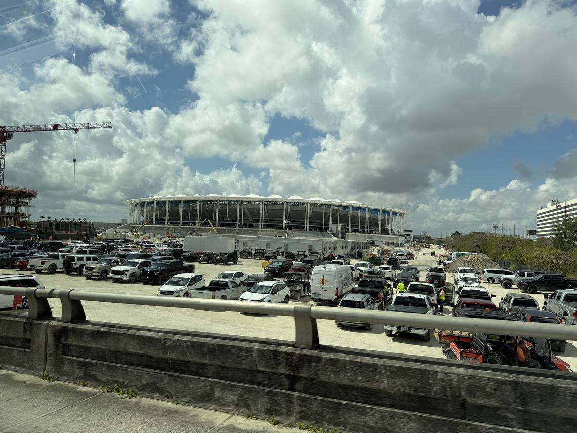 Inter Miami’s new stadium near Miami International Airport on Monday, March 2, 2026.