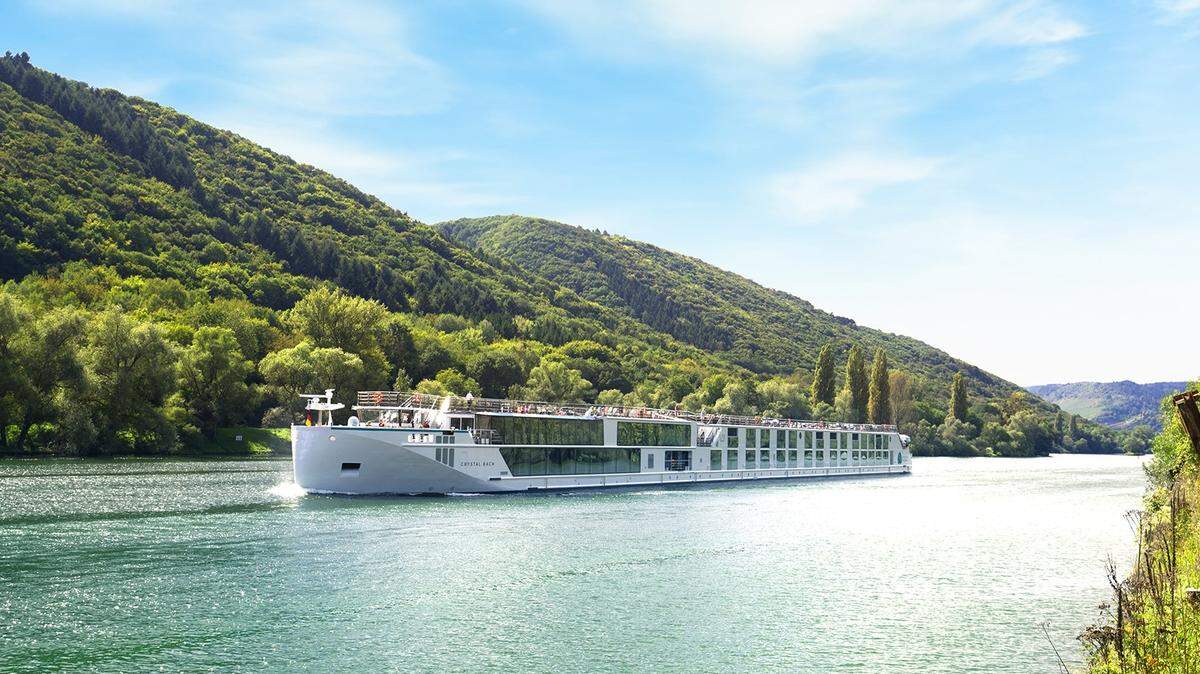Crystal River Cruises’ Crystal Bach on the Rhine in Germany.