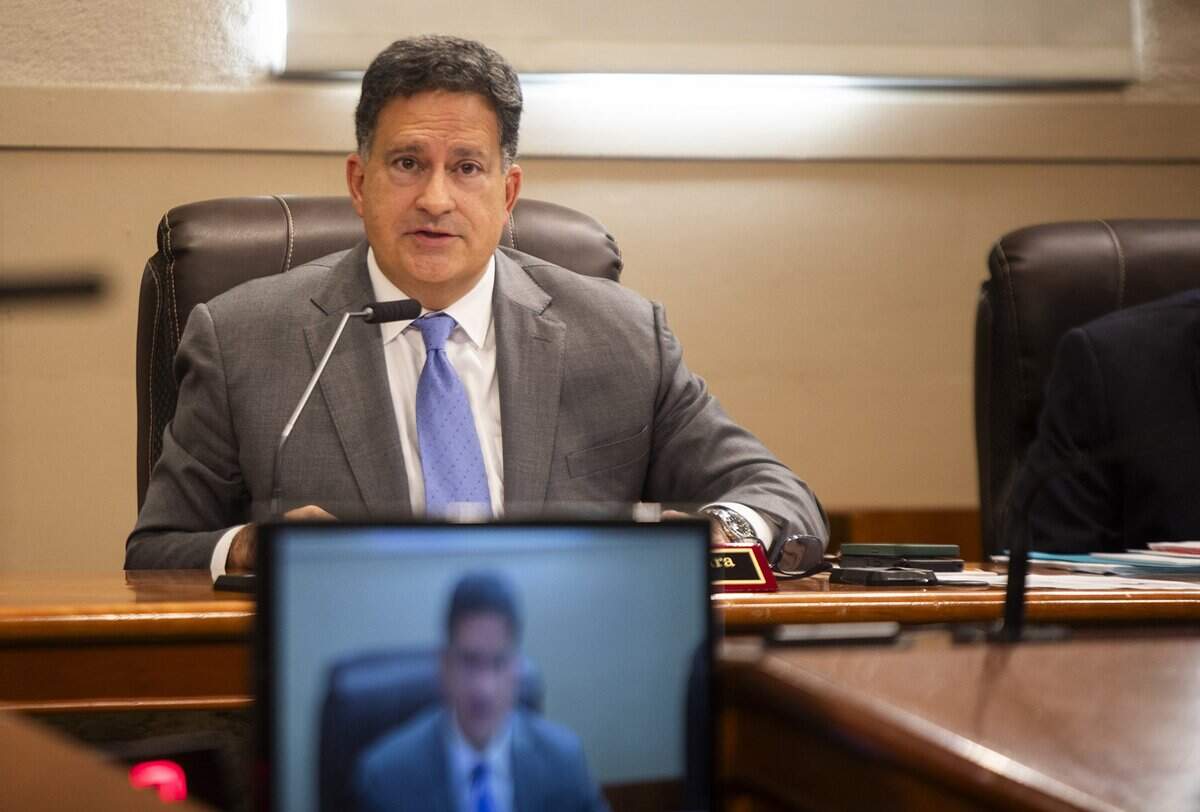 Coral Gables City Commission Group 3, Richard Lara during a public meeting on September 25, 2025, regarding a proposal to display Israel's flag on Coral Gables City Hall.