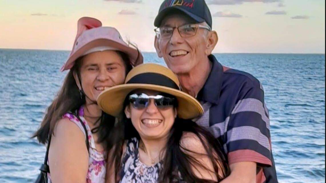 Venezuelan migrant Orlando Valecillos, 71, and his wife Fanny Josefina Castellanos, 59, left, pictured here with their daughter, Girardi Mardieg Valecillos, arrived in the U.S. in August under the CHNV humanitarian parole program and are now living in Homestead, Florida. The Supreme Court ruled Friday that the Trump administration can end the program immediately while a legal challenge wends its way through the courts. Photo courtesy of the Valecillos family