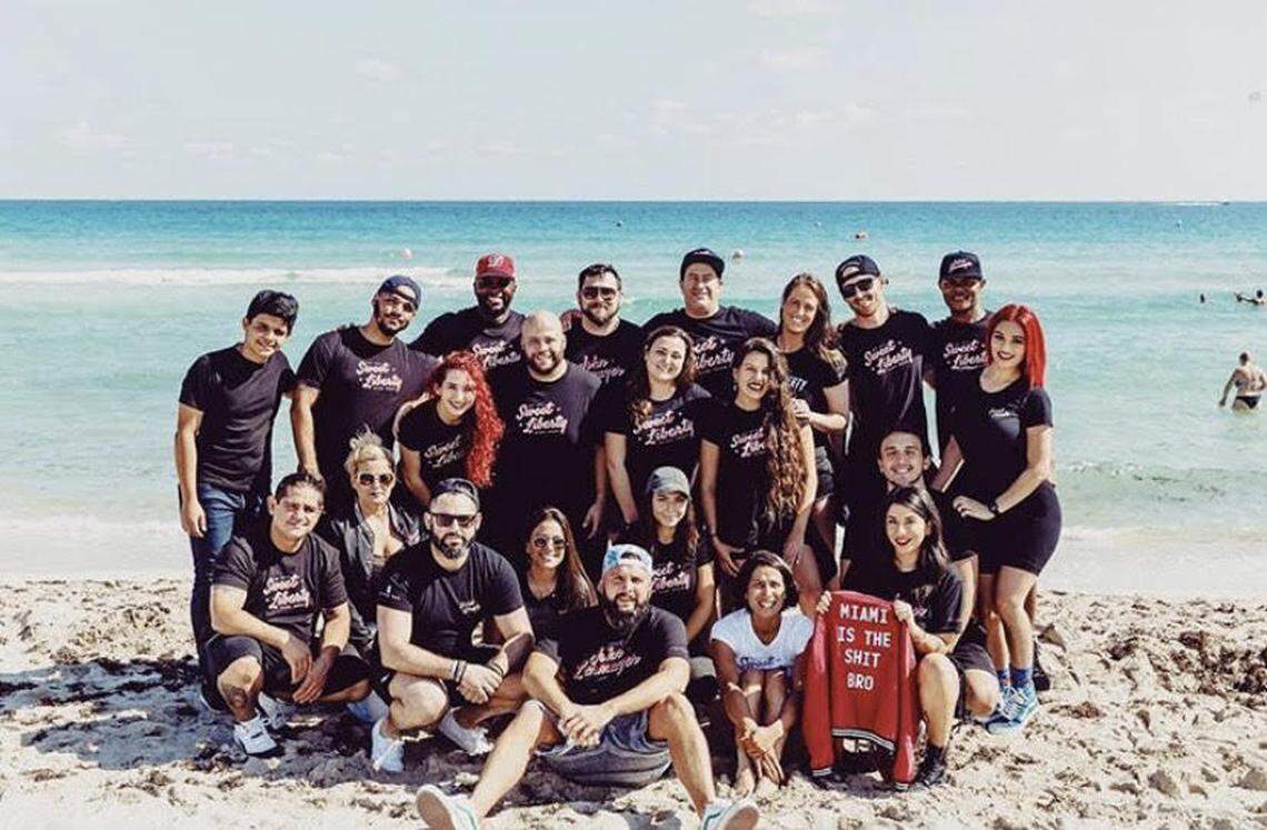 Sweet Liberty Drinks & Supply Company’s crew has partnered with other local restaurants and chefs in the Miami Restaurant Employee Relief Fund.