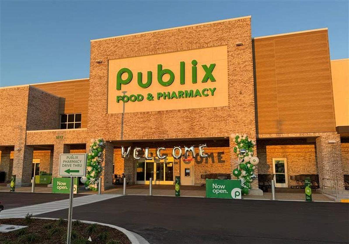 Publix opened a new 48,387 square-foot store at Sweetbay Town Center in Panama City in northwest Florida between Tallahassee and Pensacola on Wednesday, Feb. 26, 2025.