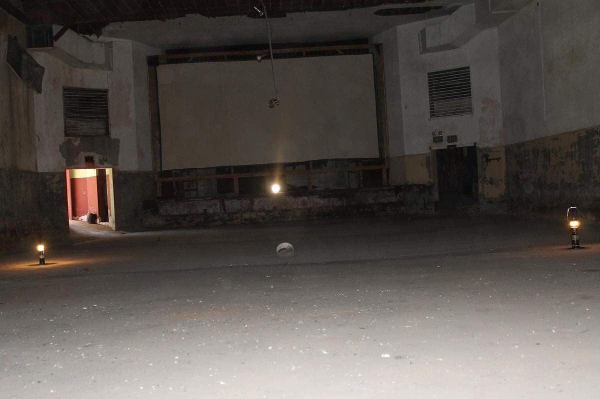The interior of the Ace Theater on Grand Avenue in Coconut Grove, which was built in the 1930s.