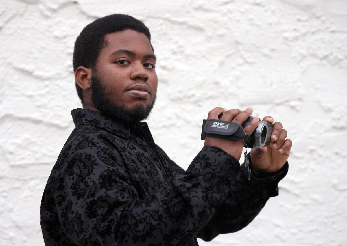 Chris Delimond was born in Miami while his mother was on vacation here, but returned to Haiti as an infant. Three years ago he came back to Miami and is mostly on his own, working and going to school, with help from Casa Valentina.