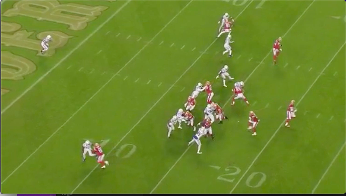 Second screenshot of split zone