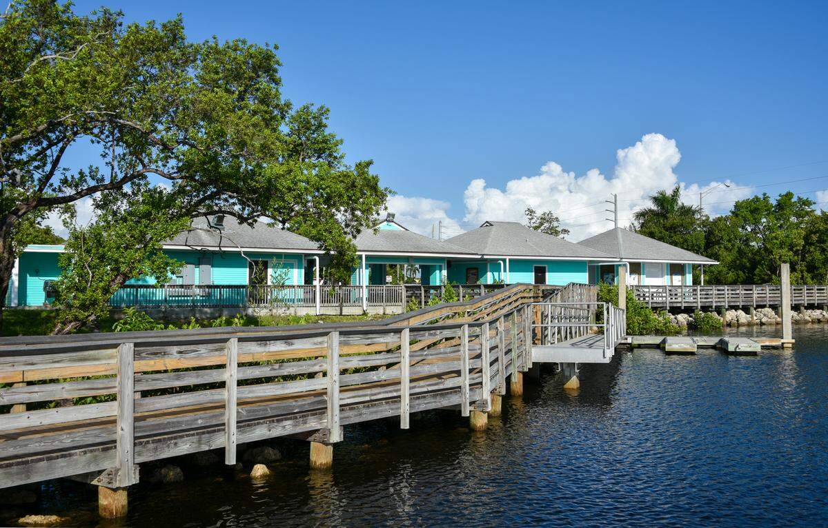 The Blue Marlin Fish House Restaurant has reopened at historic Oleta River Park.