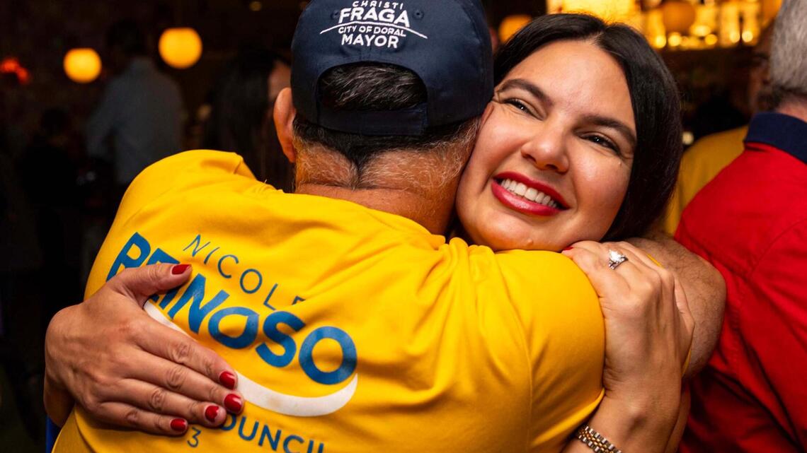 Reinoso wins seat on Doral city council, securing majority for Mayor Fraga