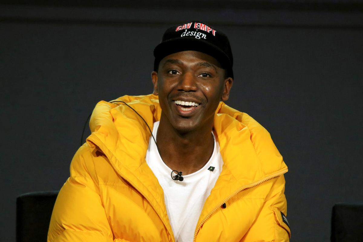 Jerrod Carmichael participates in the “Ramy” panel during the Hulu presentation at the Television Critics Association Winter Press Tour at The Langham Huntington on Monday, Feb. 11, 2019, in Pasadena, Calif. (Photo by Willy Sanjuan/Invision/AP)