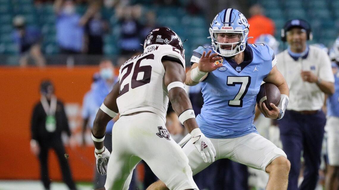UNC’s Howell breaks ACC record, but falls short with three stars out of Orange Bowl