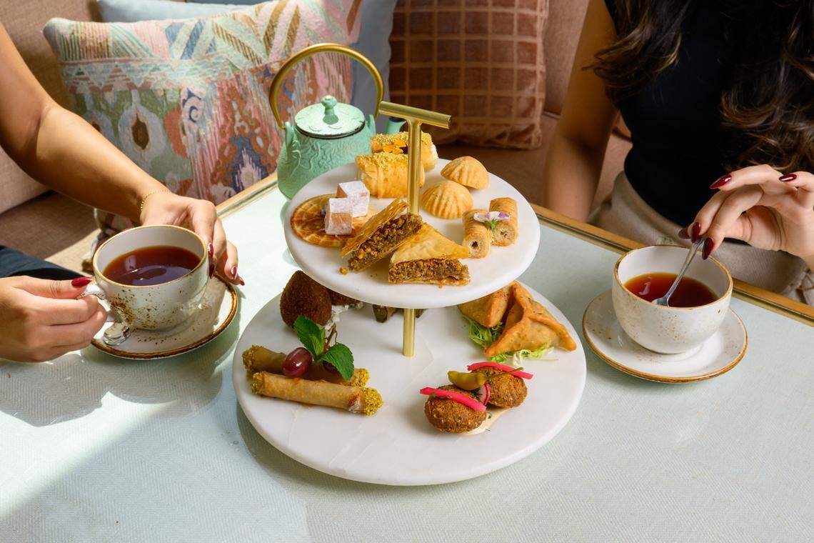 Sip premium tea and Lebanese bites at Amal’s High Tea in Coconut Grove for a chic Friday pick‑me‑up with friends.