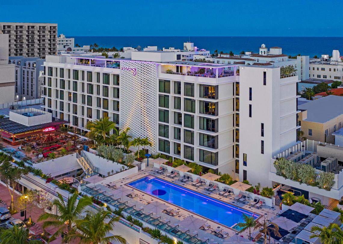 The Moxy South Beach is the first resort-style hotel for the brand.
