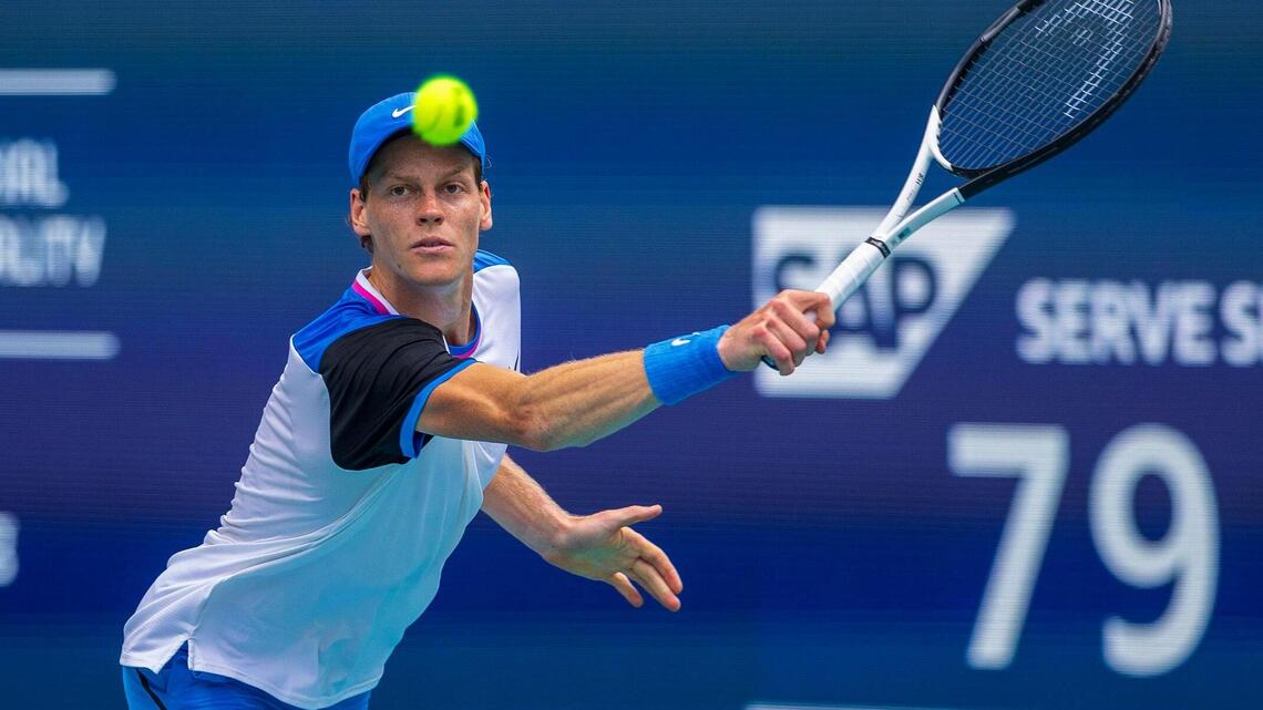 Sinner races to Miami Open final with win over Medvedev, will face Dimitrov on Sunday