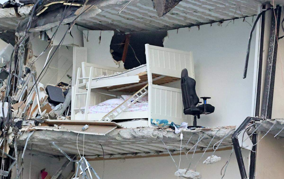 The bunk beds in the rubble of Champlain Towers South were in unit 1204, being rented by Linda March, a New York attorney who had moved down to Surfside to start a new life.