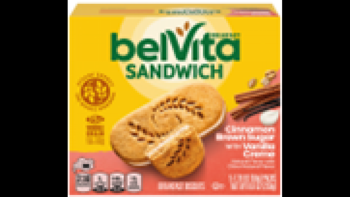 belVita Breakfast Sandwich Cinnamon Brown Sugar with Vanilla Creme