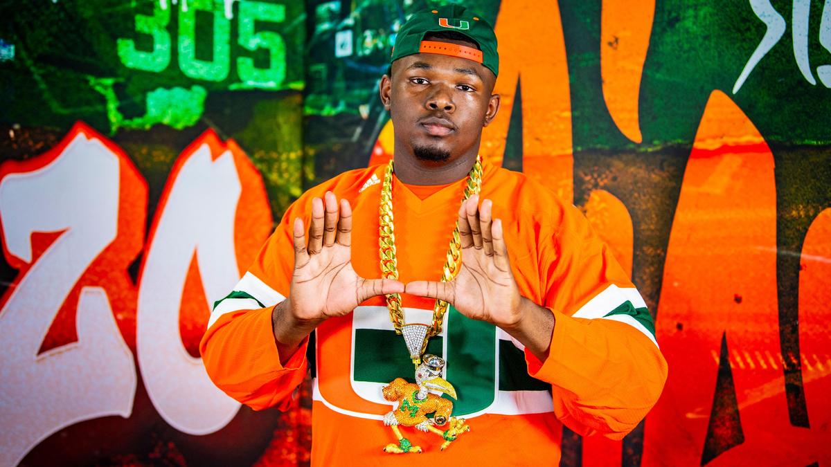 Jalen Rivers, a four-star offensive tackle and University of Miami second-year freshman, is expected to help the Hurricanes’ offensive line make big strides in 2021.