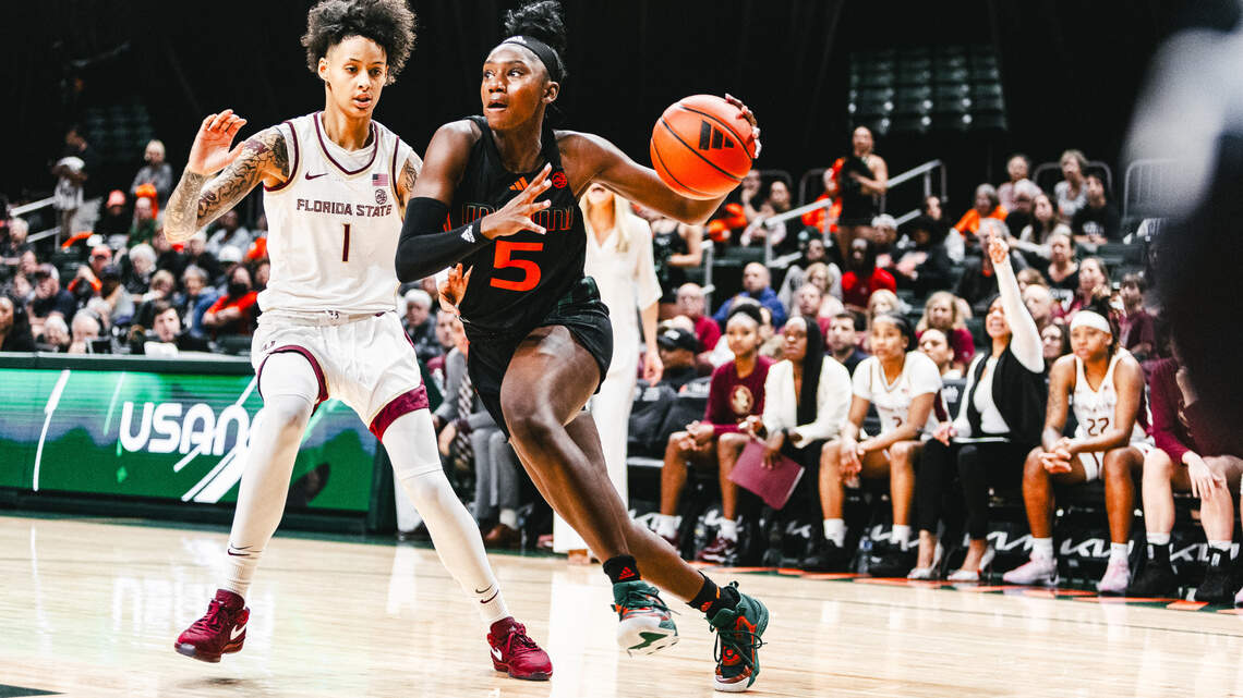 Miami native Ta’Niya Latson scores game-high 29 points to lead FSU to 74-68 win over UM