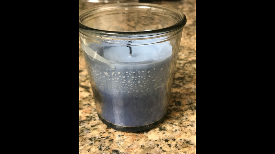 Sure Scents 2-1 Peaceful Stream/Moonlit Waves Candles sold via Dollar Tree have been recalled on Dec. 2, 2020.