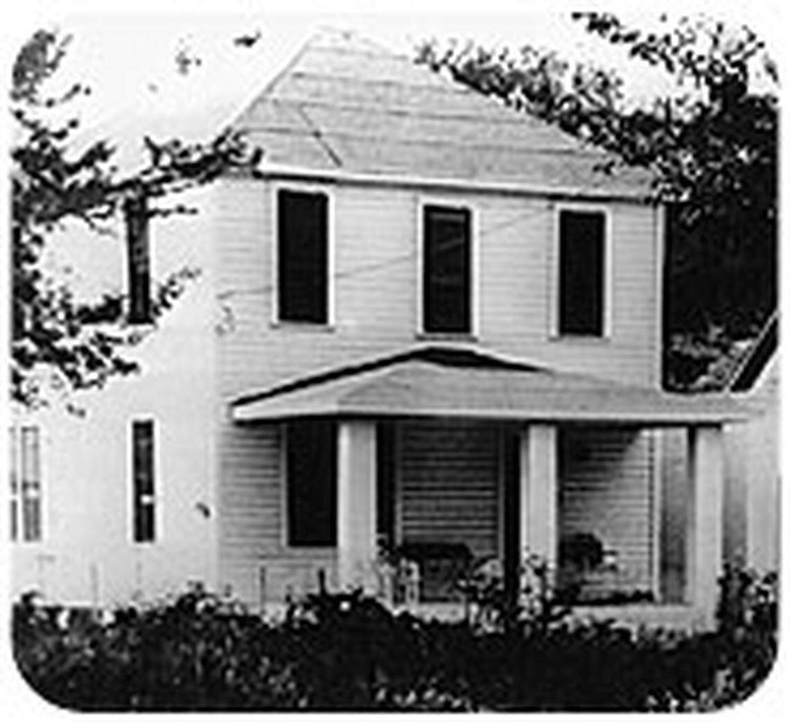 The D.A. Dorsey House, circa 1948