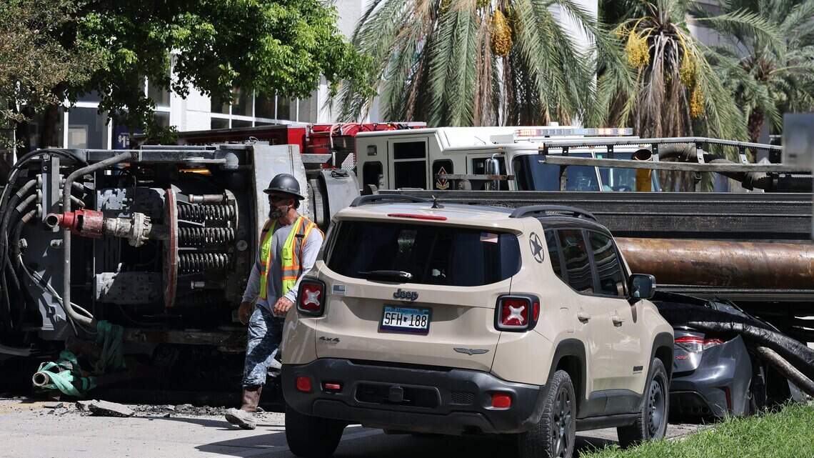A construction rig fell at Citadel’s construction site Brickell. What happened?