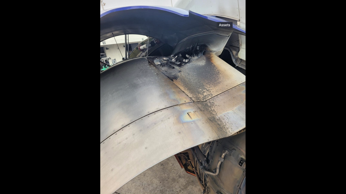A new NTSB report revealed the cause of a cargo plane’s engine shooting flames and sparks mid-flight in January, causing an emergency landing.