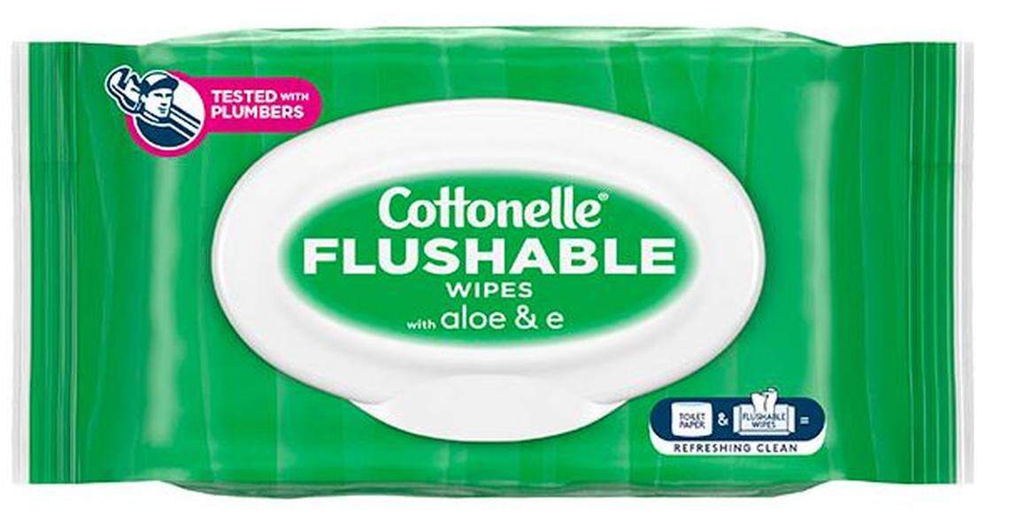 Cottonelle GentlePlus Flushable Wipes