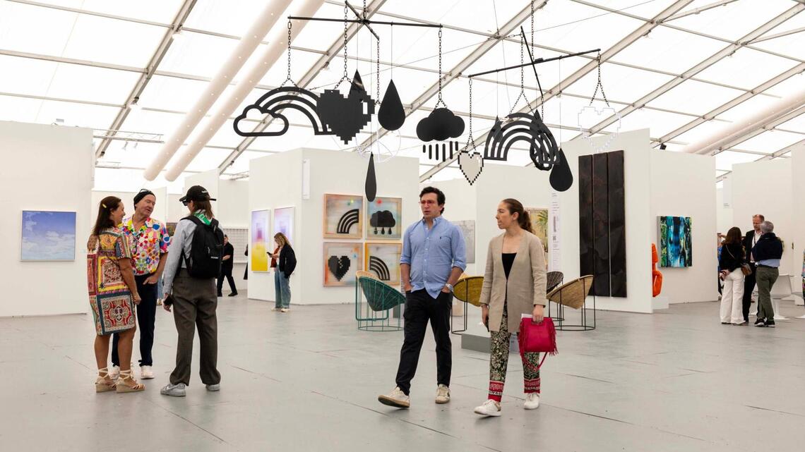 ‘It’s magical.’ Here’s what the first day of Miami Art Week was like for VIPs