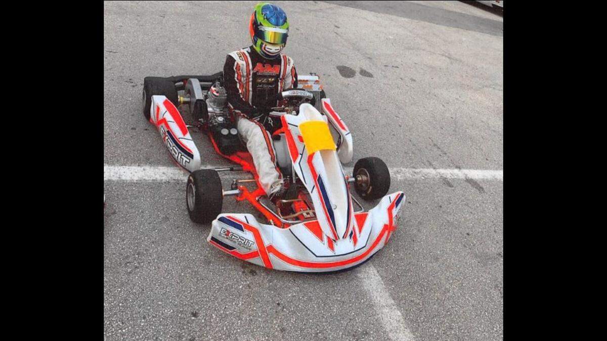 One of the two go-karts stolen last month in Doral while in their trailer.