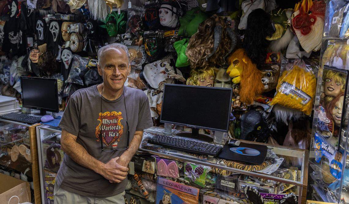 Store manager Jorge Torres.