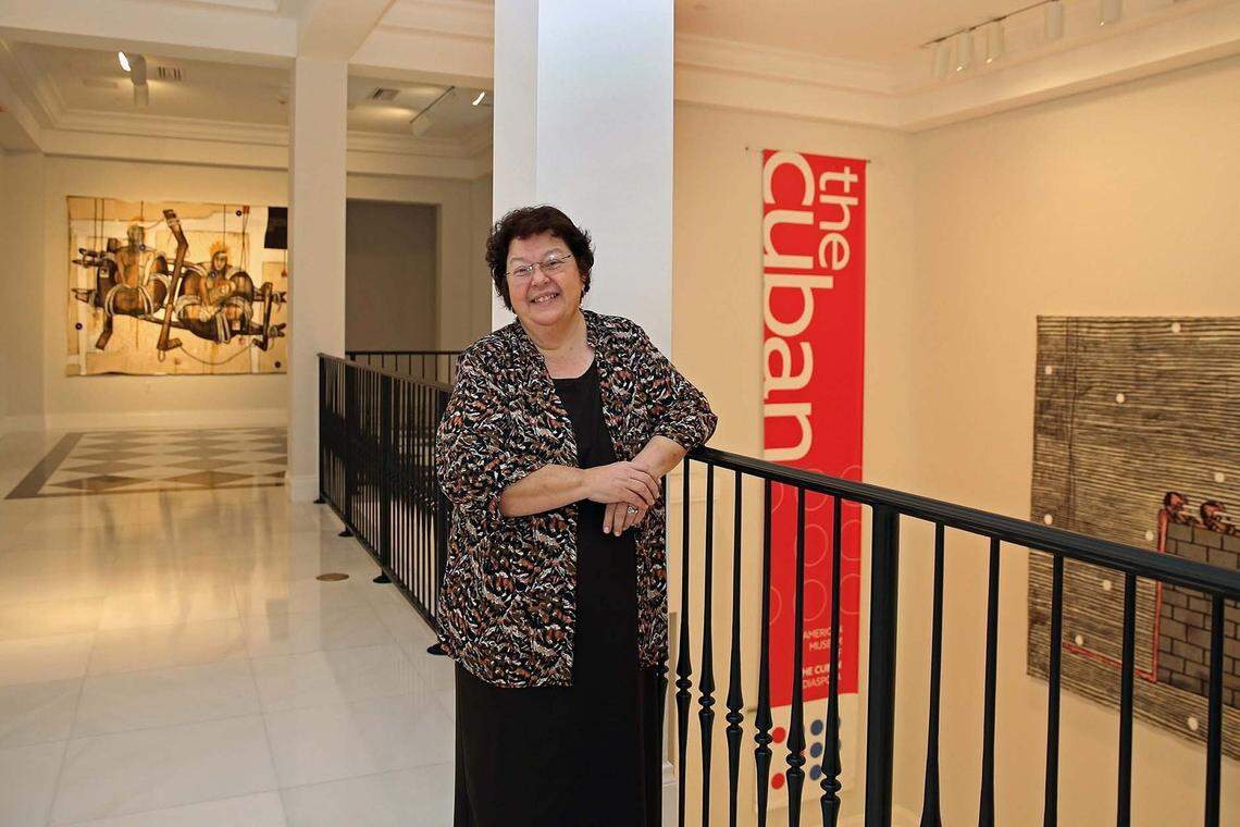 Ileana Fuentes, Director of The American Museum of the Cuban Diapora, a New Cuban Museum at 1200 Coral Way, in November 2016.
